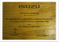 Isuzu - Award for delivery